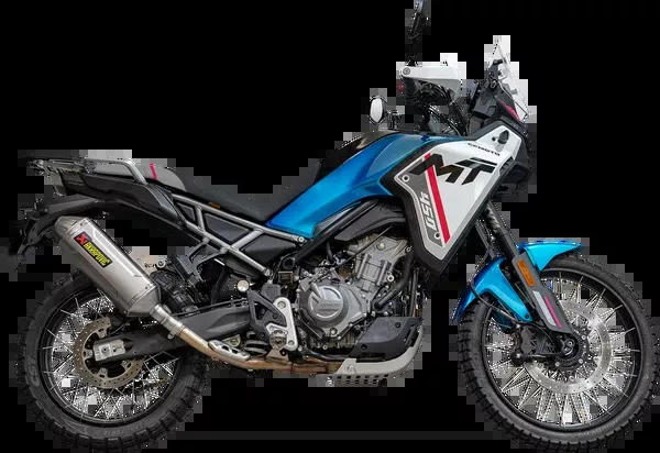 Akrapovic Slip-On Line Muffler – Titanium – CFMOTO 450 MT/IBEX 450