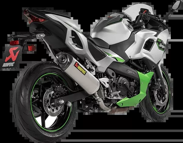 Akrapovic Slip-On Line Muffler – Titanium – Ninja 7/Z7 Hybrid