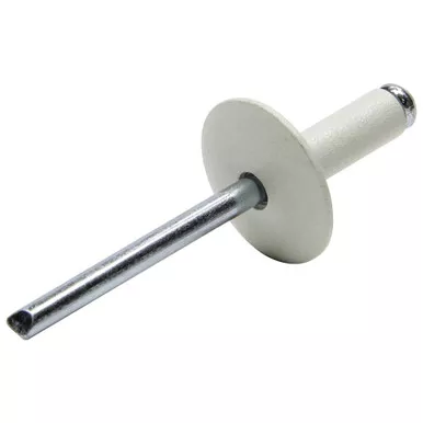 Allstar Performance Lg Hd Rivet White 250pk ALL18011