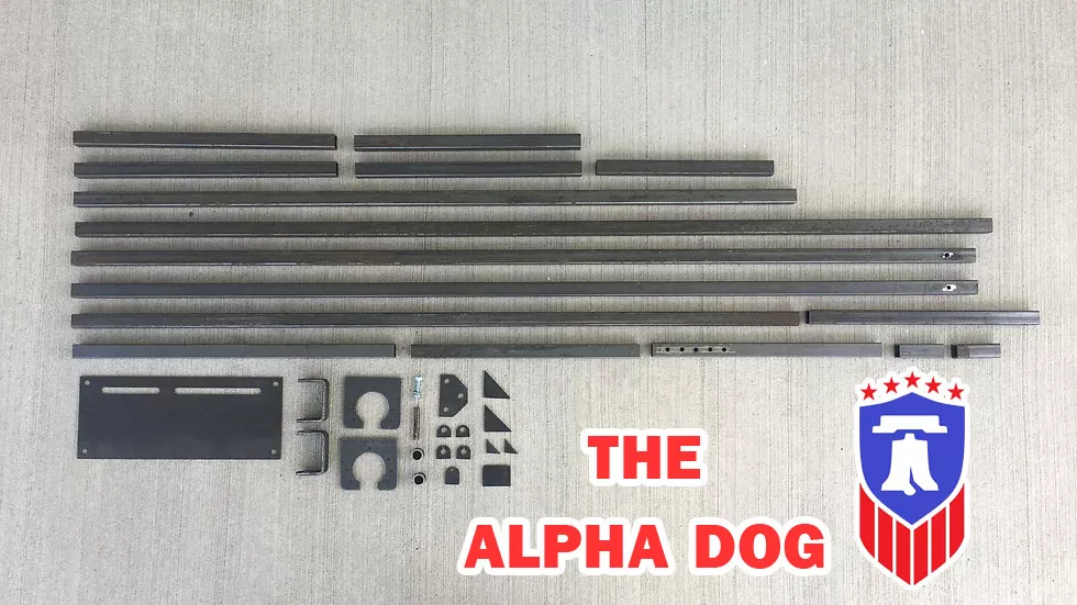 “Alpha Dog” U-Weld Go-Kart Frame from Liberty Karts