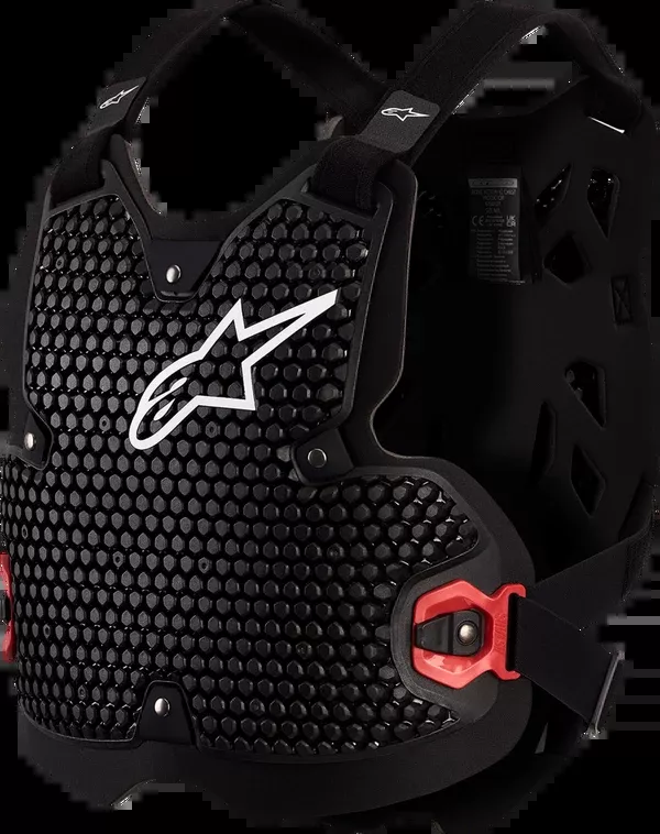 Alpinestars Bionic Action V2 Chest Protector – Black/White – XL/2XL
