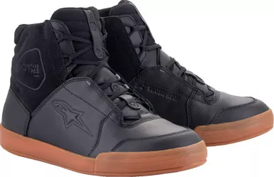 Alpinestars Chrome Waterproof Black Brown Shoes