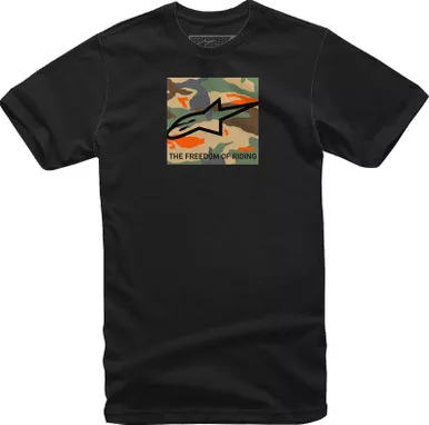 Alpinestars Free Camo Black T-Shirt