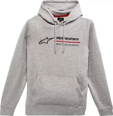 Alpinestars Linear Race Heather Gray Hoodie