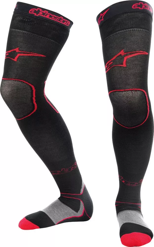 Alpinestars Long MX Socks RED LG-2X – 4705015-13-L/2X