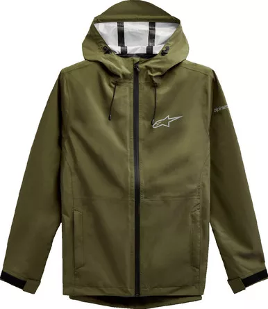 Alpinestars Omni Rain Military Green Jacket