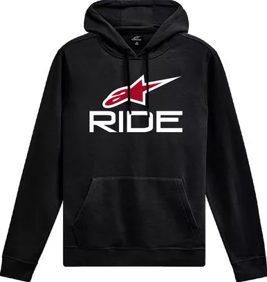 Alpinestars Ride 4.0 Black Red White Hoodie
