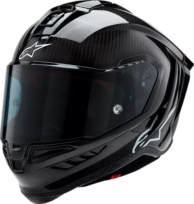 Alpinestars Supertech R10 Solid Carbon Black Helmet