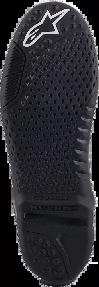 Alpinestars Tech 10 Supervent Sole Black White SZ 9/10 – 25SUT20-12-910