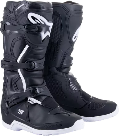 Alpinestars Tech 3 Enduro Waterproof Black White Boots