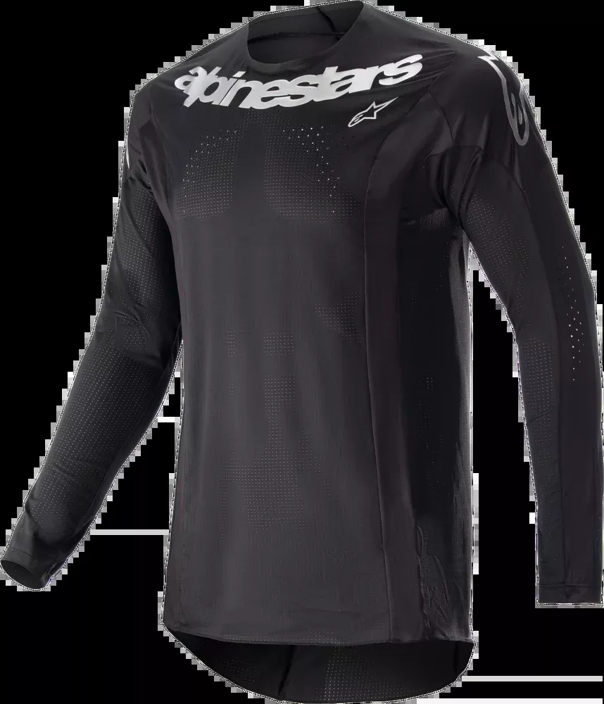 Alpinestars Techstar Arch Jersey Black Silver LG - 3761023-119-LG