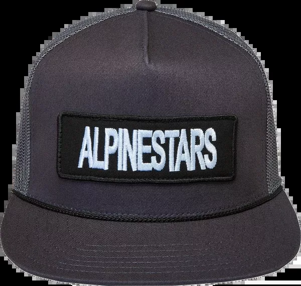 Alpinestars Ten Trucker Hat – Dark Gray/Dark Gray – One Size