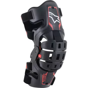 Alpinestars Youth Bionic 5S Black Red Knee Braces