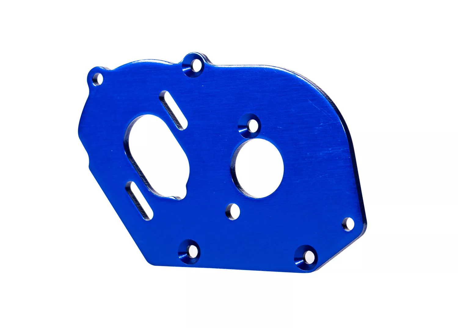 Aluminum Motor Plate (Blue-Anodized) (3.2mm Thick)