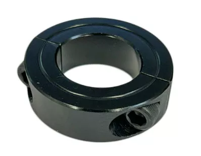 Aluminum Split Lock Collar (Black) 1" or 1-1/4" ID