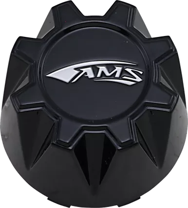 AMS Center Cap R108 Black - BNA-1037ABS