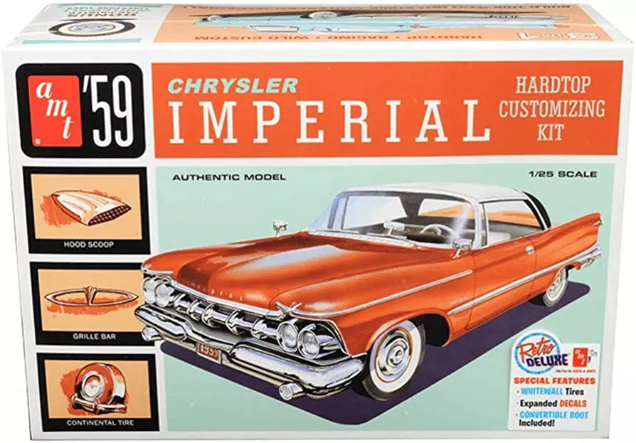 AMT 1959 Chrysler Imperial 1:25 Scale Model Kit