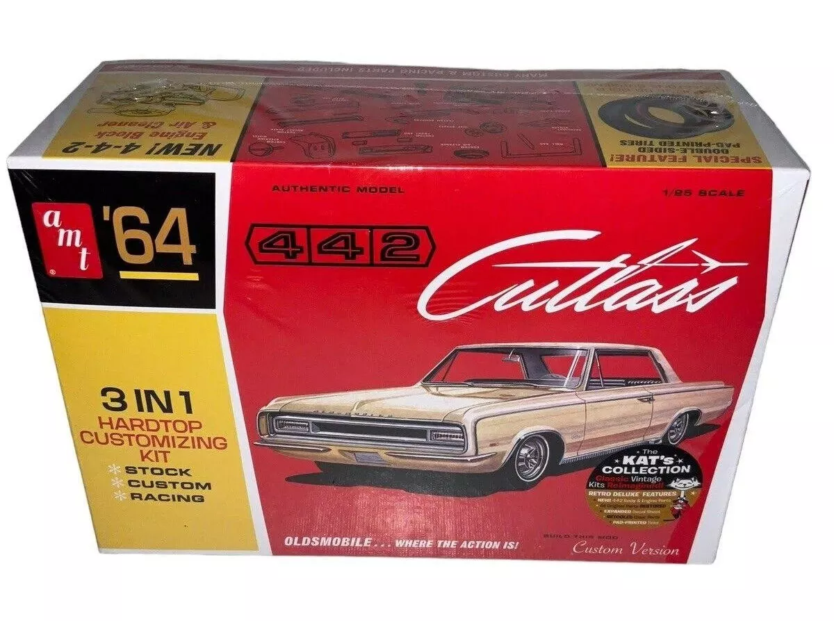 AMT 1964 Oldsmobile Cutlass 442 Hardtop1:25 Scale Model Kit