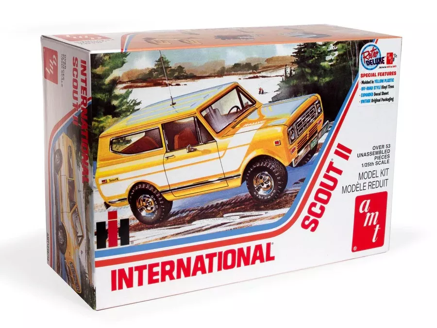 AMT 1977 International Harvester "Scout II"1:25 Scale Model Kit