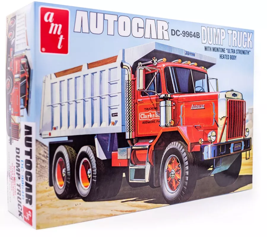 AMT Autocar DC-9964B Dump Truck1:25 Scale Model Kit