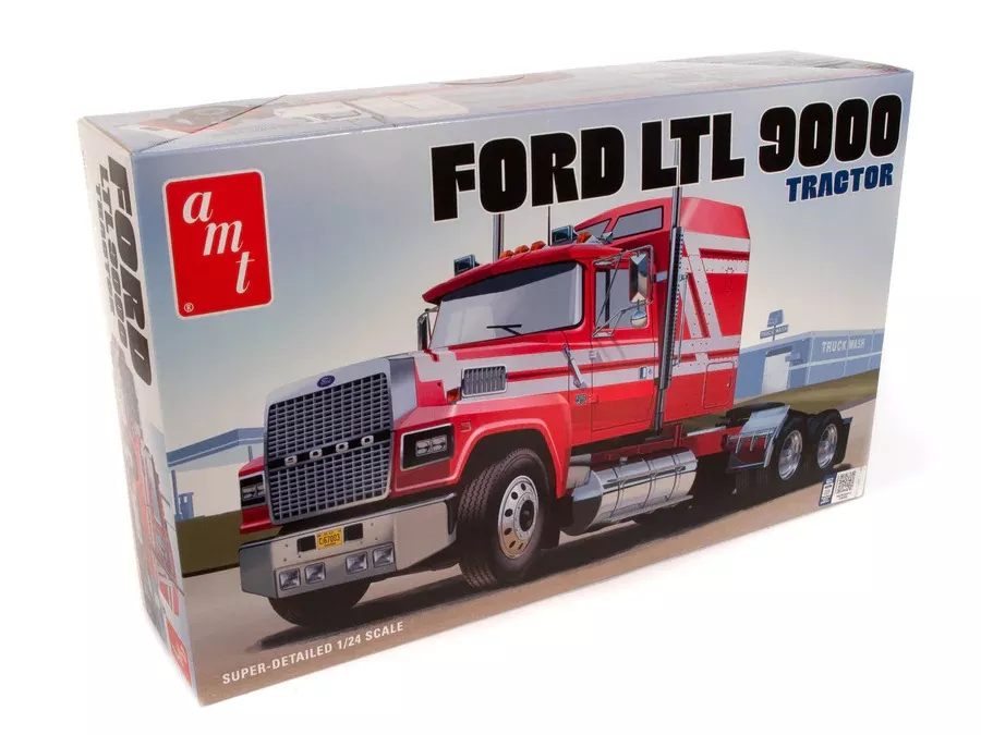 AMT Ford LTL 9000 Semi Truck 1:25 Scale Model Kit