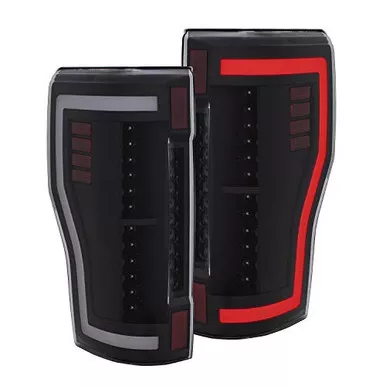 Anzo 311287 LED Taillights Red/Clear for Various Vehicles