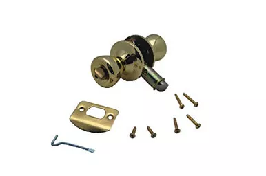 AP Products 013-202 Privacy Lock Set - Knob, Polished Brass