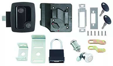 AP Products 013-6202 RV Door Lock Keyed Alike Kit - Premium Black