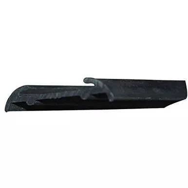 AP Products 021-54602-16 16' Black Aluminum Flat Trim w Insert Slot
