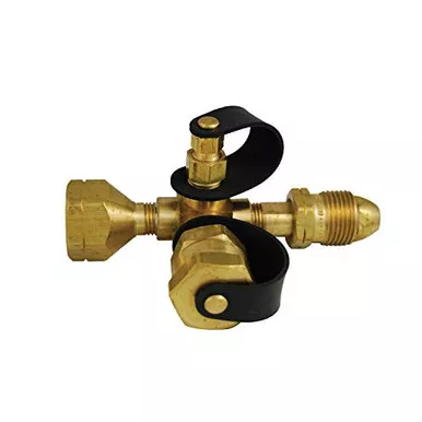 AP Products ME420P Extend A Stay Propane Adapter Tee with POL