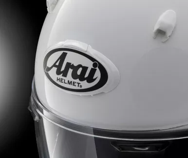 Arai 3D White Gray Arai Logo Duct