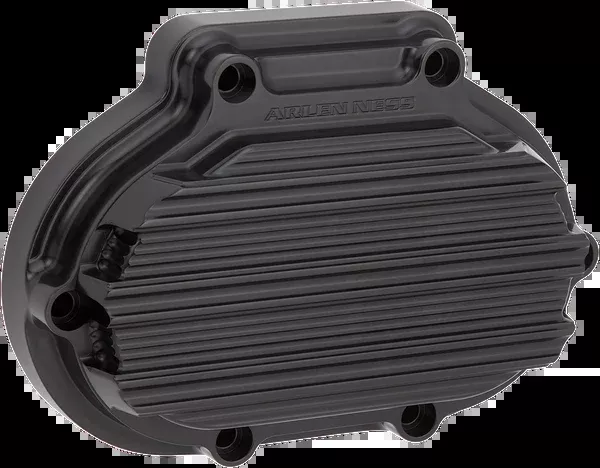 Arlen NESS 10-Gauge Transmission Side Cover – Black – Harley-Davidson