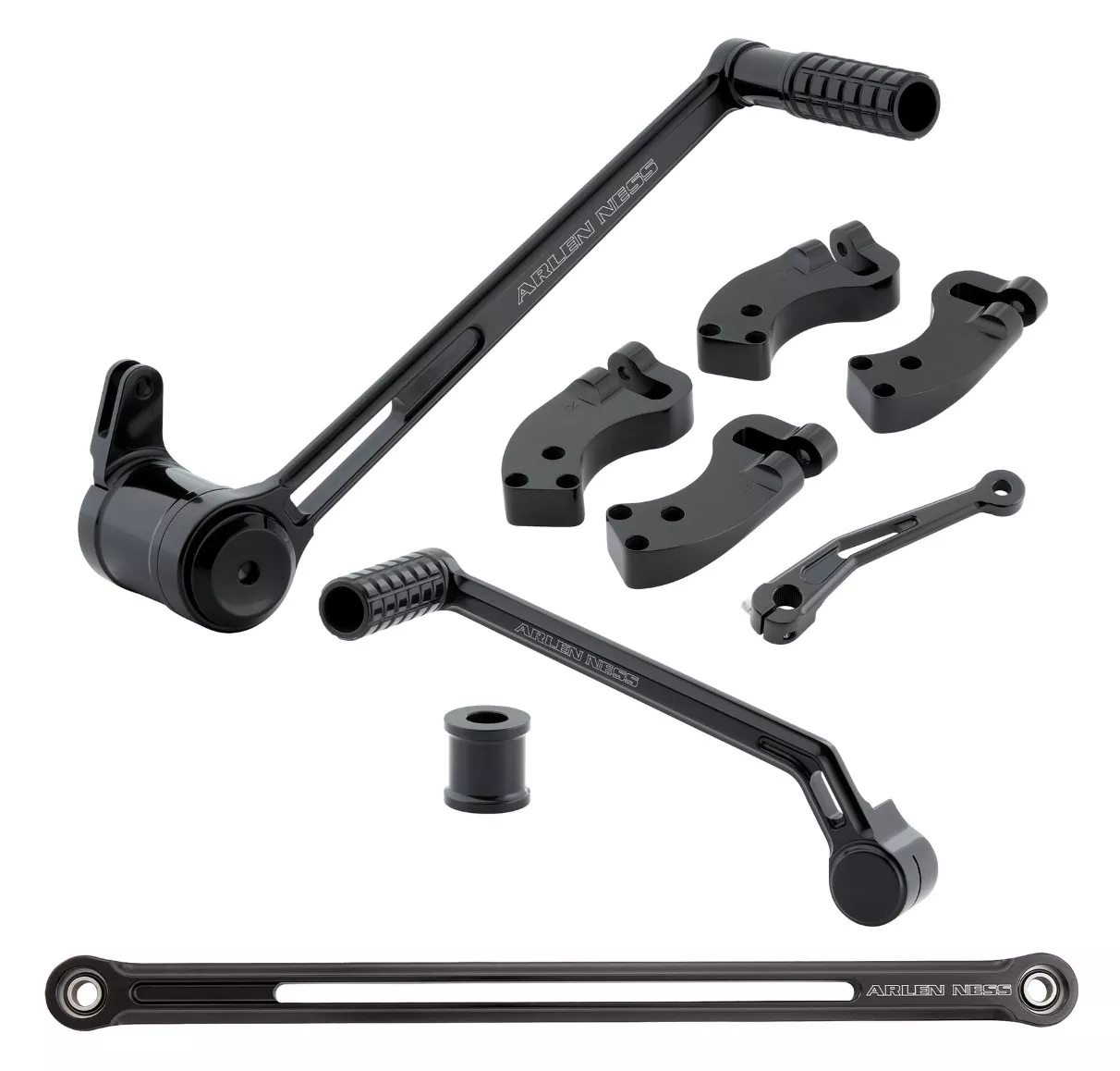 Arlen Ness 3″ Extended Foot Control Kit For Harley Touring 2000-2026