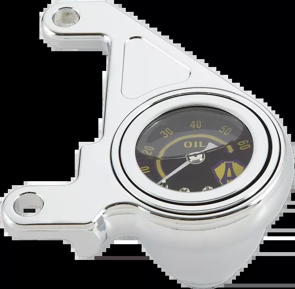 Arlen NESS Oil Pressure Gauge Kit – Radius – Chrome – HD ’99-’17