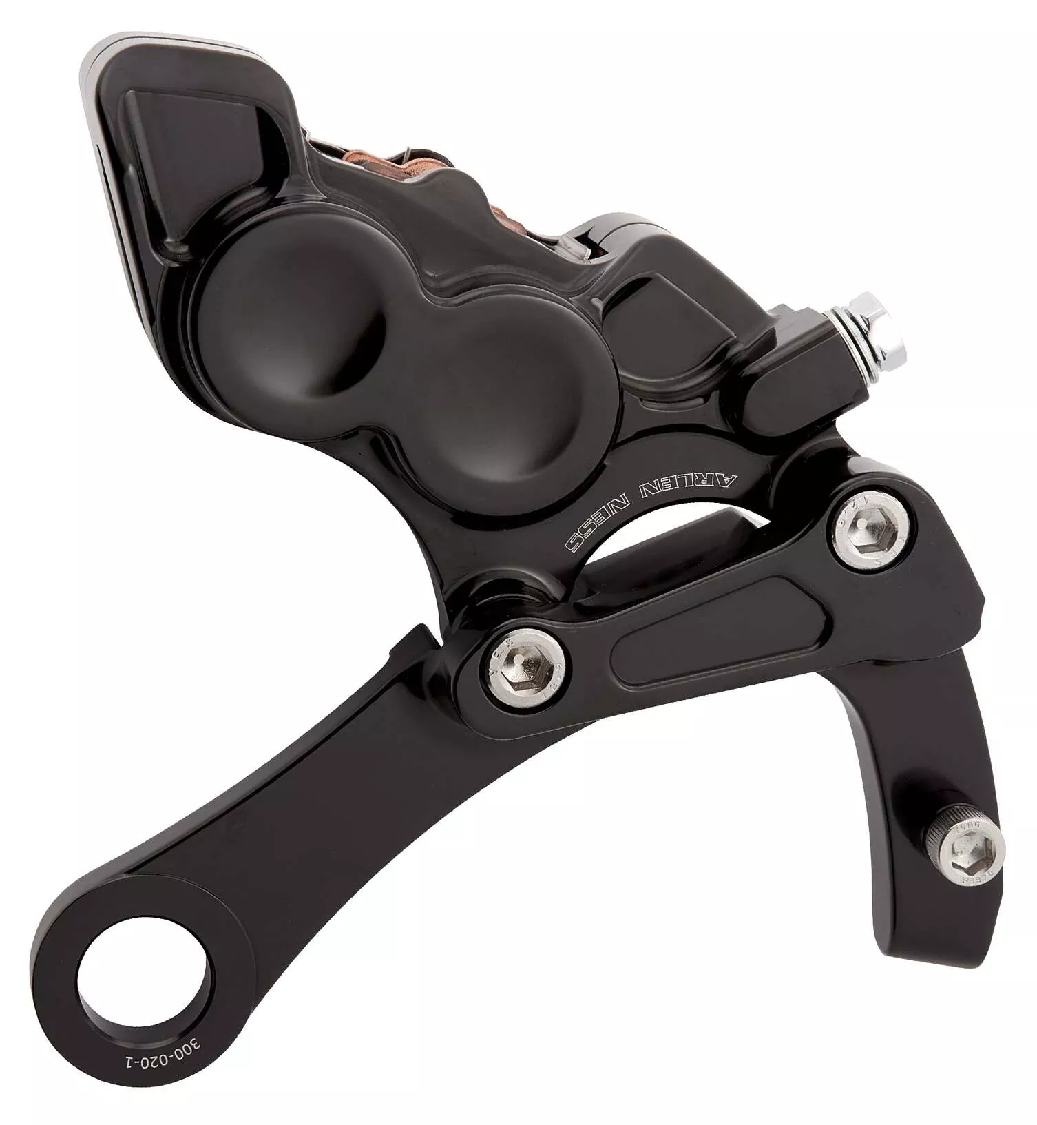 Arlen Ness Rear 4 Piston Caliper & Bracket Kit For Harley Softail 2018-2026