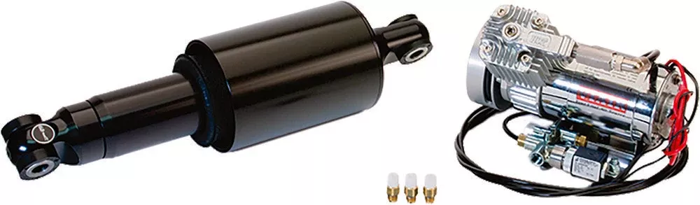 Arnott Air Shocks Ultimate Ride Black M8 Softail – MC-3585 For Harley Softail 2018-2024