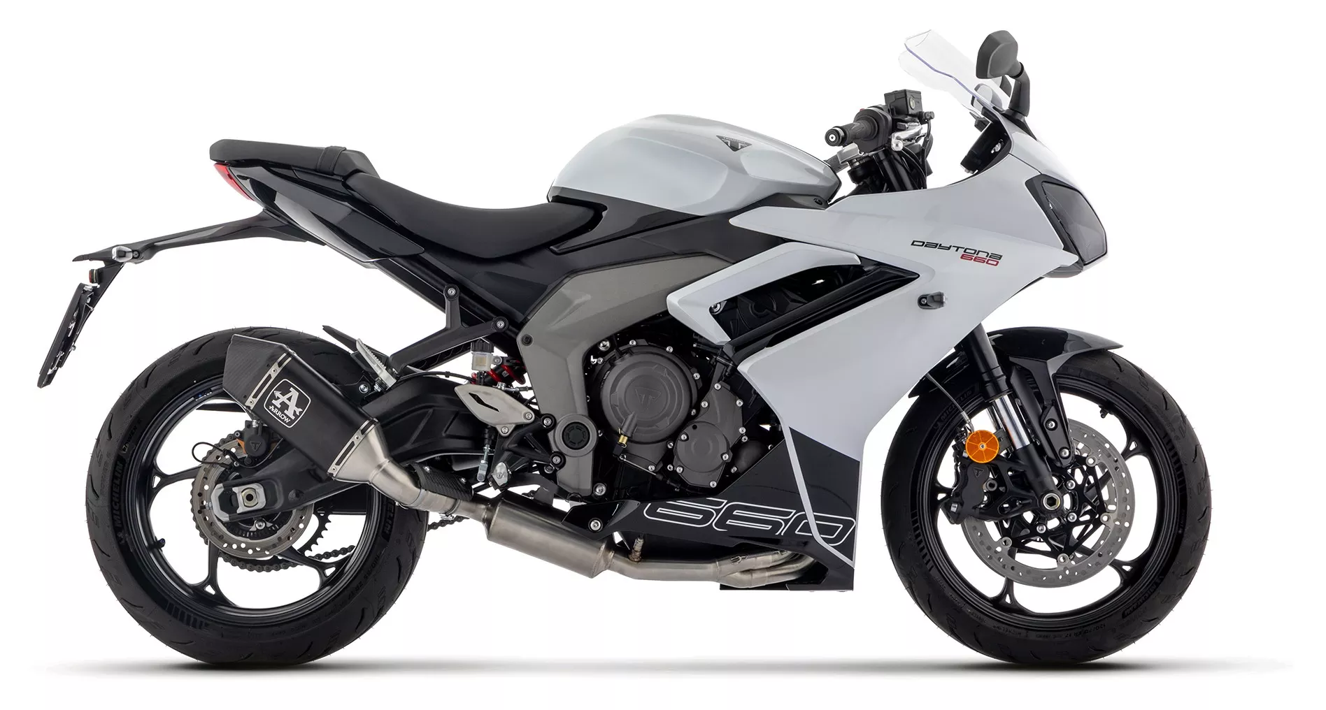 Arrow Veloce Exhaust System Triumph Daytona 660 2024-2026