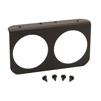 Auto Meter 3232 Black Aluminum Gauge Panel