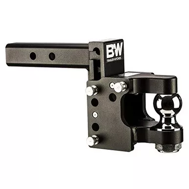 B&W Pintle Tow & Stow Fits 2 Receiver, 2 Ball, 8.5 Drop - TS10055