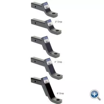 B&W Trailer Hitches BMHD30012 4 Drop 6 Shank Ball Mount