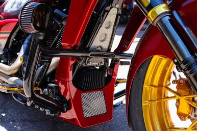Bagger Nation Mini Monkey Engine Guard Black `09-22 Touring - M8MEG-09P-B