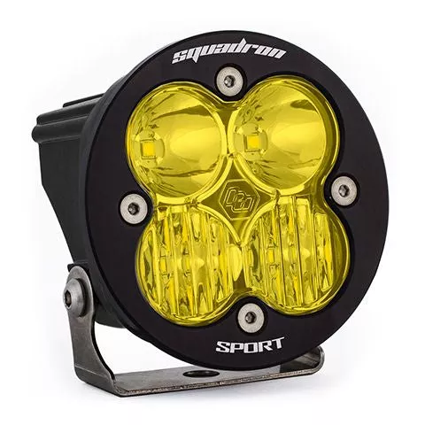 Baja Designs Auxiliary LED Light Pod Each Squadron-R Sport Series Driving/Combo Pattern Clear Lens Universal 580003