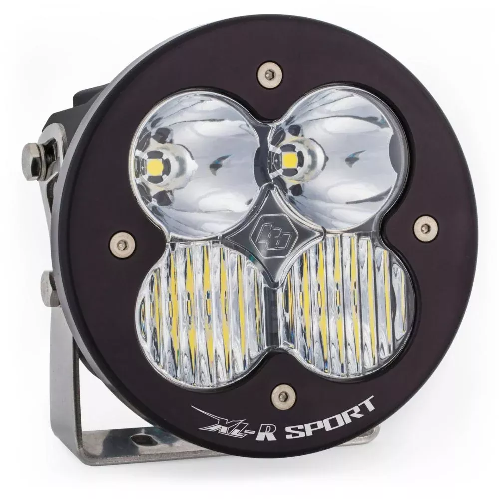 Baja Designs Auxiliary LED Light Pod Each XL-R Sport Series Driving/Combo Pattern Baja Amber Lens Universal 570013