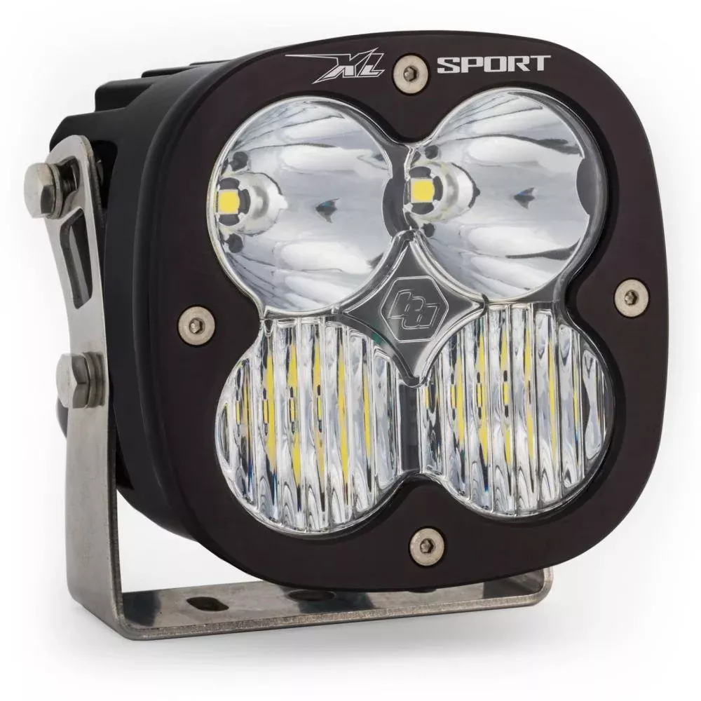 Baja Designs Auxiliary LED Light Pod Each XL Sport Series Driving/Combo Pattern Clear Lens Universal 560003