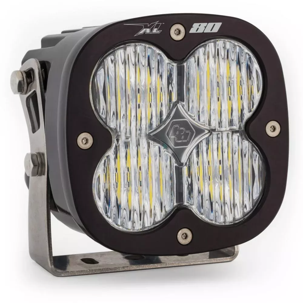 Baja Designs Auxiliary LED Light Pod Each XL80 Series Wide Cornering Pattern Clear Lens Universal 670005