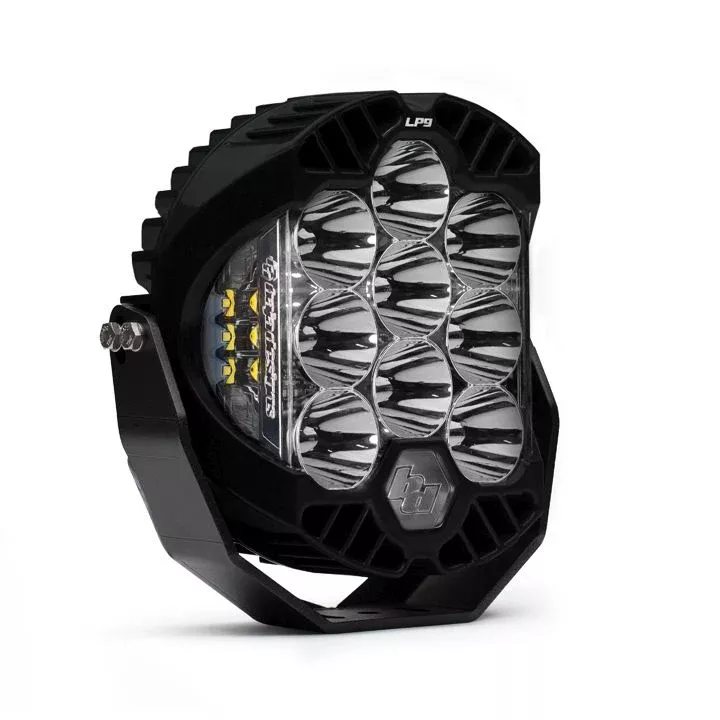 Baja Designs Auxiliary LED Light Pod LP9 Series Spot Pattern Clear Lens Universal 350001