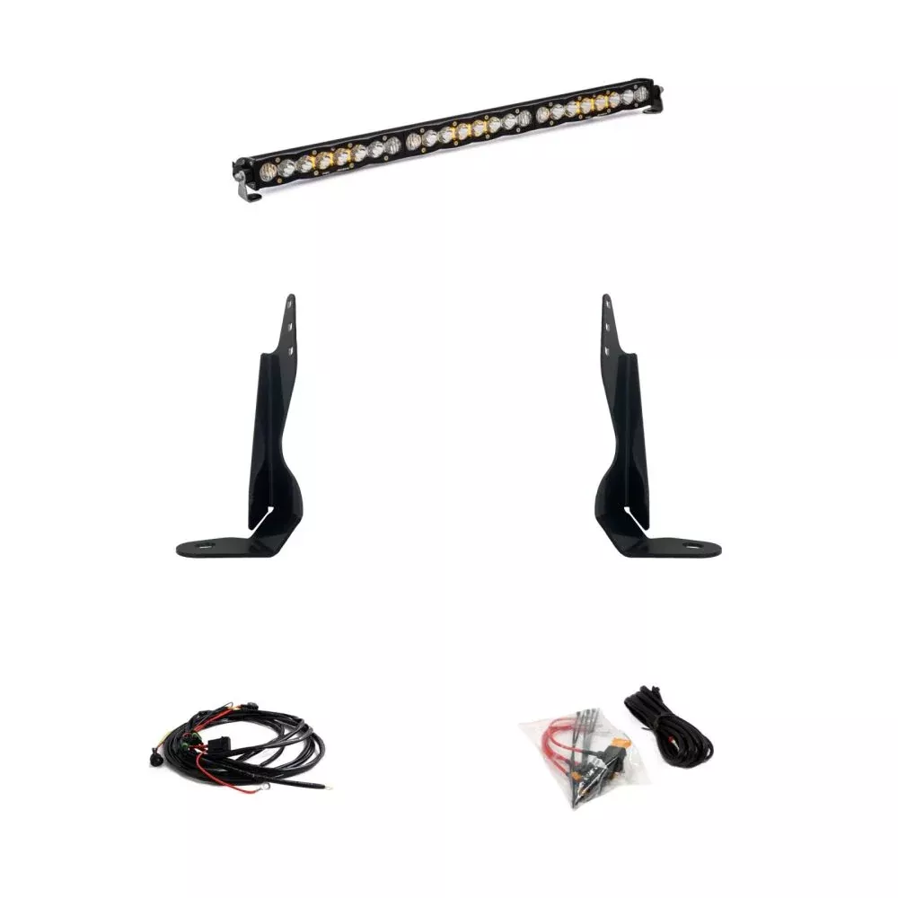 Baja Designs Behind Grille Light Bar Kit 30 inch S8 Series Driving/Combo Pattern 447850