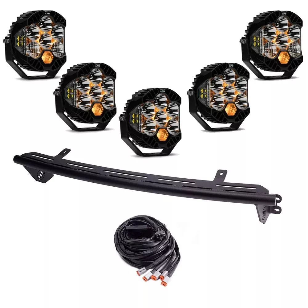 Baja Designs Bull Bar Light Kit LP6 Pro Series Driving/Combo Pattern Clear Lens 448233