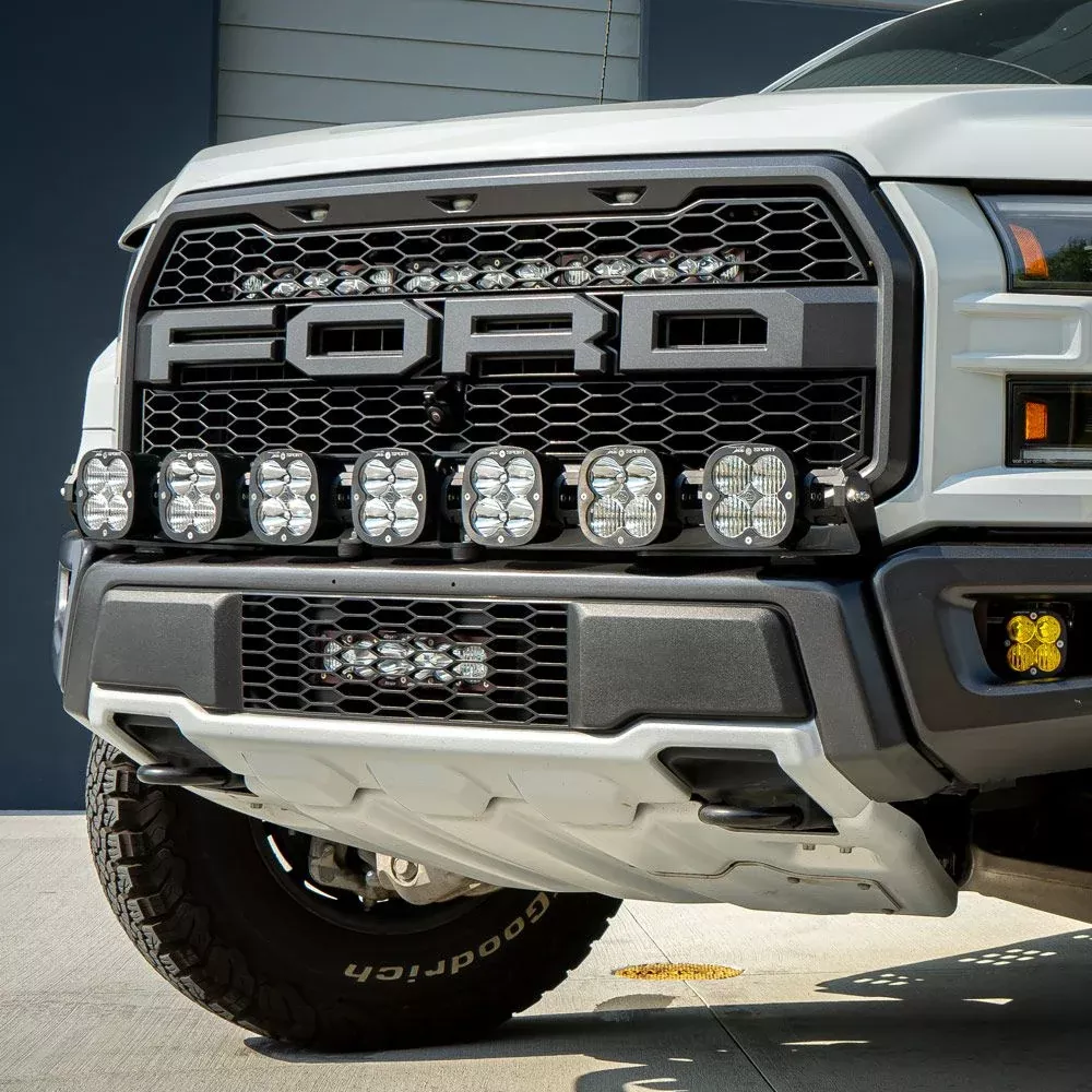 Baja Designs Bumper LED Light Kit XL Linkable Series Multi Pattern Clear Lens For Ford F-150 Raptor 2021-2024 448067