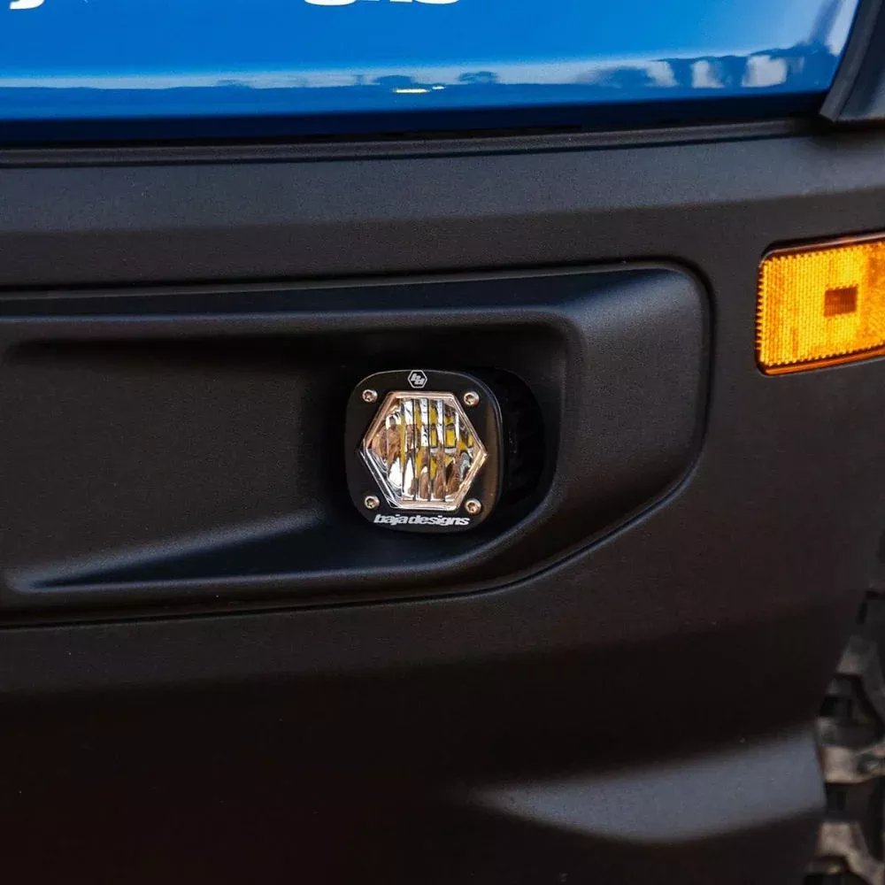 Baja Designs Fog Pocket Light Kit S1 Series Wide Cornering Pattern Clear Lens 447682